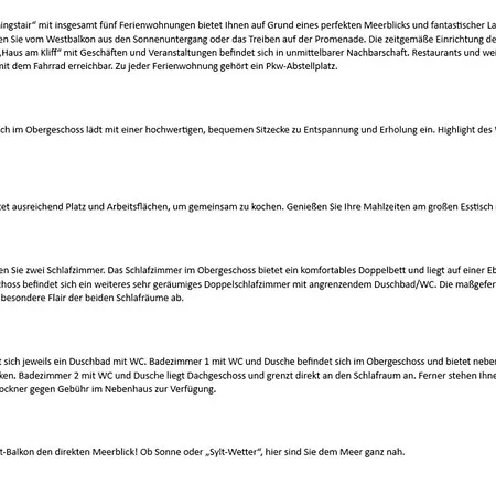 Wonningstair - Duenenstr 19, App 2 Διαμέρισμα Wenningstedt-Braderup